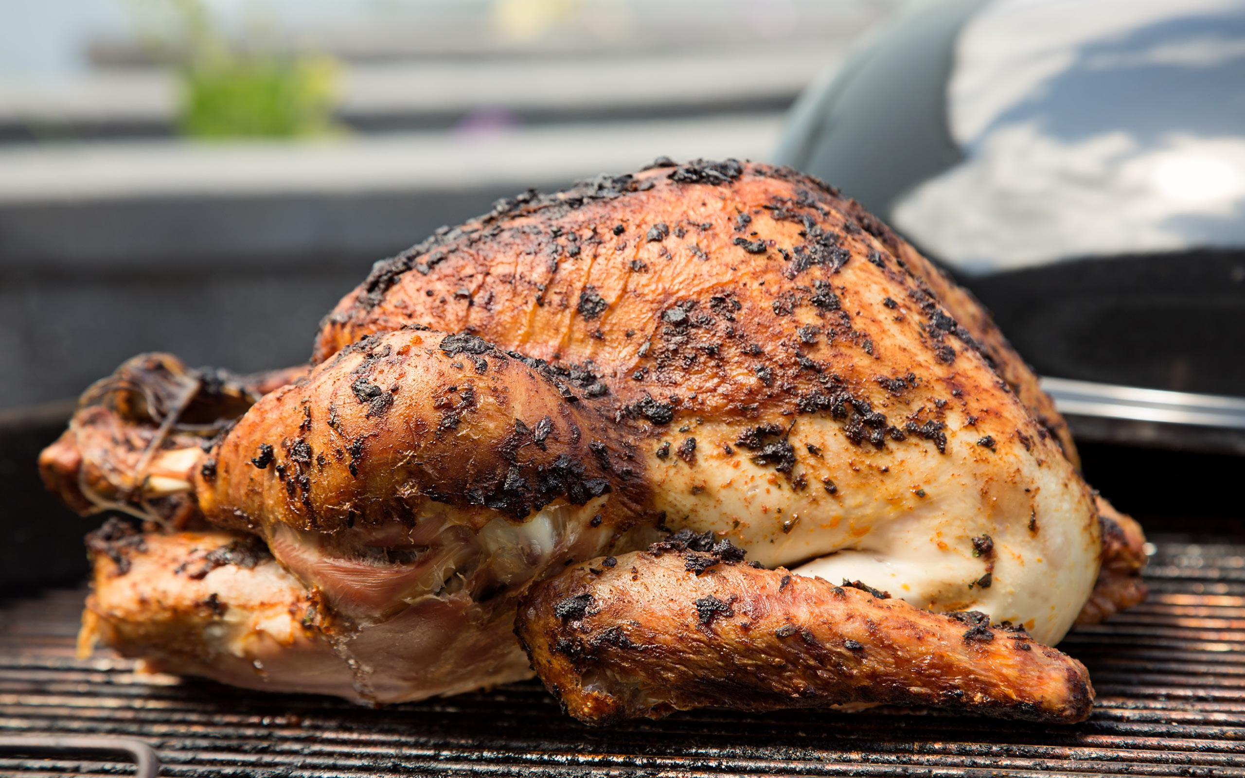 Barbecued Whole Turkey with Smoked Paprika and Parsley - Granny's