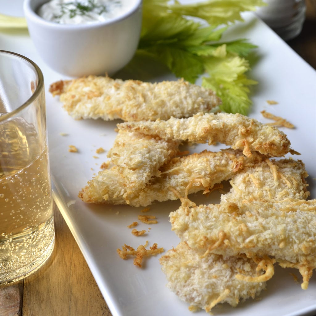 Panko Parmesan Chicken Fingers Granny's Poultry