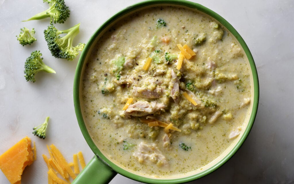 Turkey Broccoli Cheddar Soup - Granny's