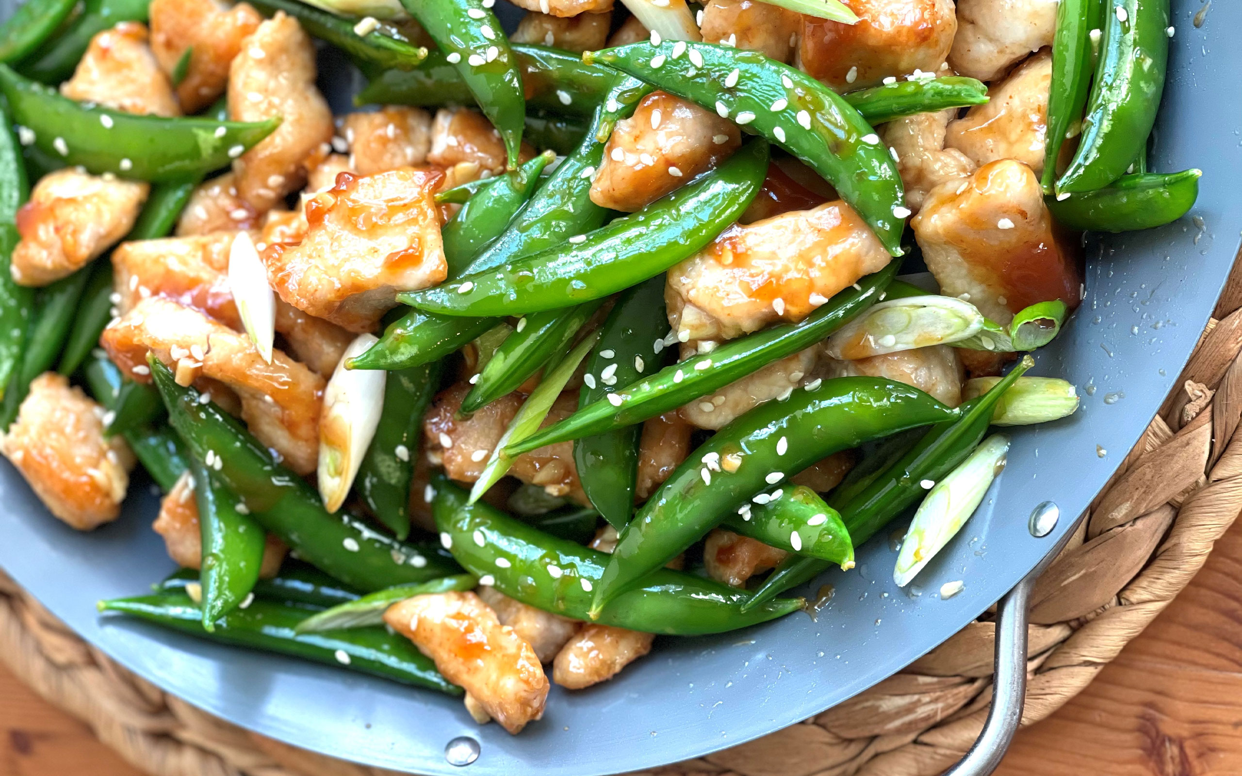 Sticky Turkey Stir Fry with Sugar Snap Peas - Granny's