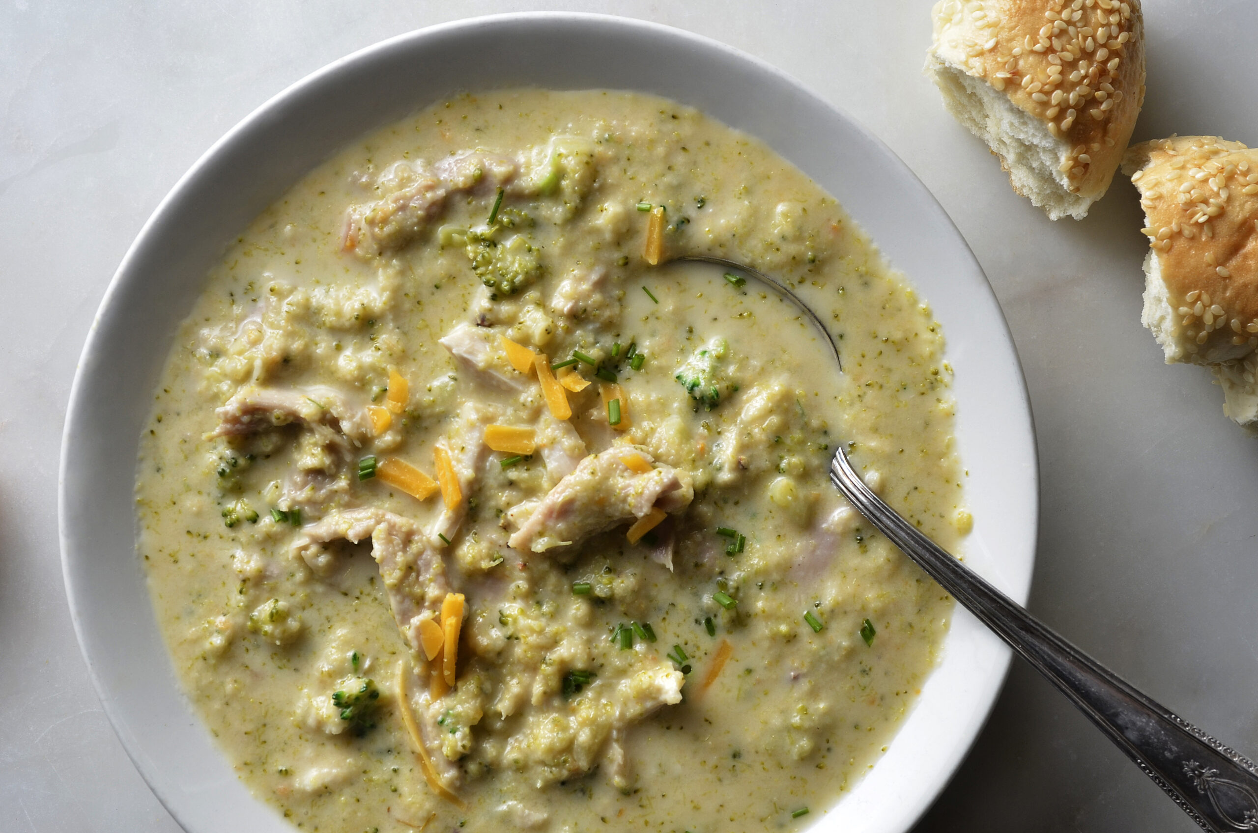 CHICKEN - CHICKEN BROCCOLI CHEDDAR SOUP - Granny's